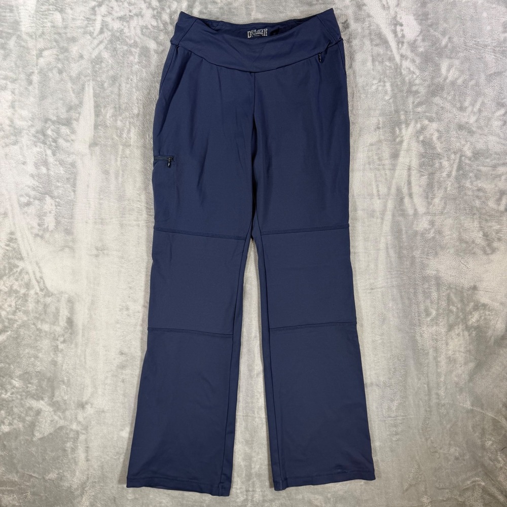 Duluth Trading Noga Bootcut Pants Womens M x 33 Navy Blue Cargo Pants
